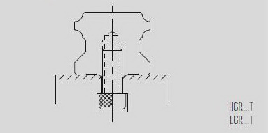Виды крепления профильных рельсовых направляющих.